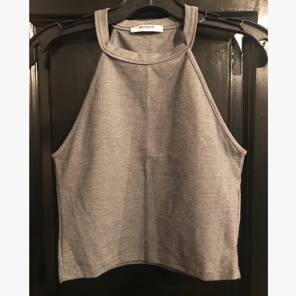 Zara cropped tank top